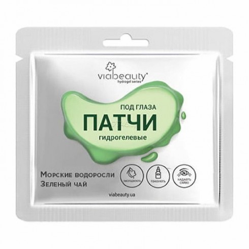 Тонизирующие гидрогелевые патчи VIABEAUTY